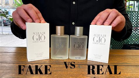 Fake Vs Real Armani Acqua Di Gio Perfume Ml Youtube