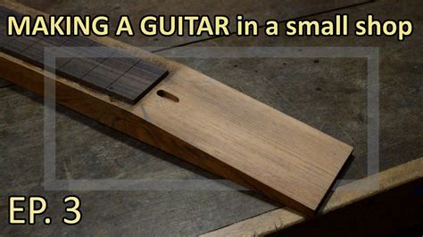 Guitar Build Part 3 Gluing The Fretboard Youtube