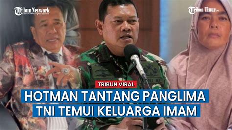 Diminta Temui Keluarga Imam Masykur Korban Pembunuhan Paspampres