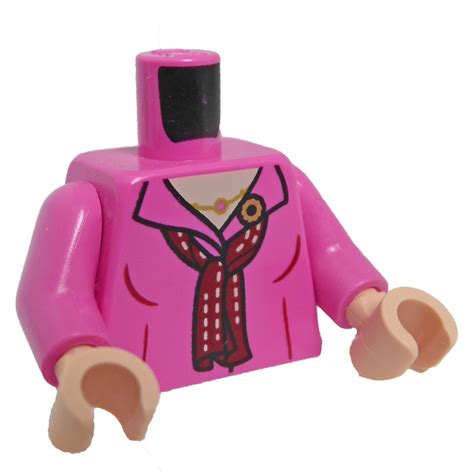 Lego Dark Pink Phyllis Lapin Vance Minifig Torso Brick