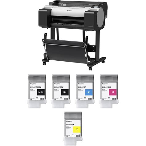 Canon Imageprograf Tm Printer Extra Ink Set Kit B H