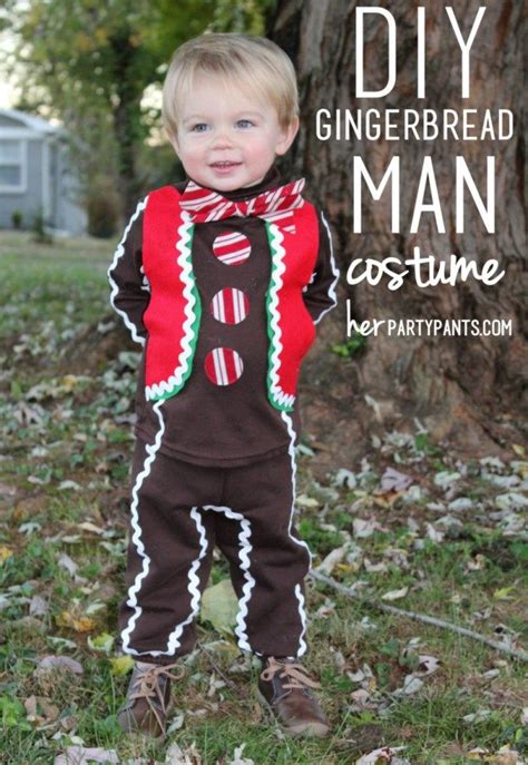 Diy Gingerbread Man Costume Easy 10 Dollars Or Less And Perfect For