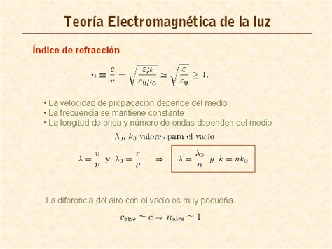 Teoría electromagnética de la luz