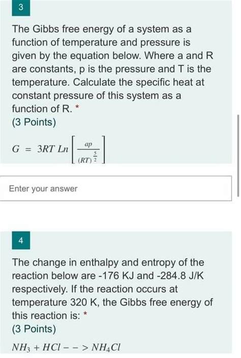 Change In Gibbs Free Energy Equation Mmbah