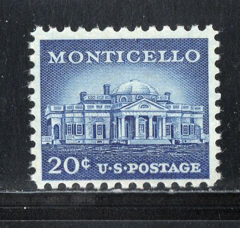 Monticello U S Postage Stamp Mnh United States General