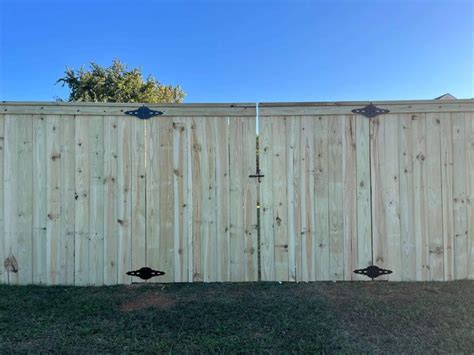 Double Gate Installation Clarksville Tn Tm Exterior Solutions