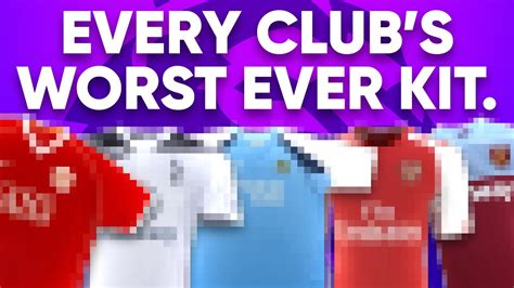 Every Premier League Club S Worst Ever Home Kit