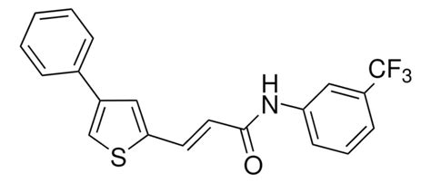 3 4 PHENYL 2 THIENYL N 3 TRIFLUOROMETHYL PHENYL 2 PROPENAMIDE