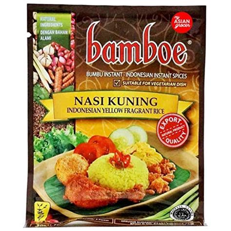 Buy Bamboe Instant Spices Indonesian Yellow Fragrant Rice Nasi