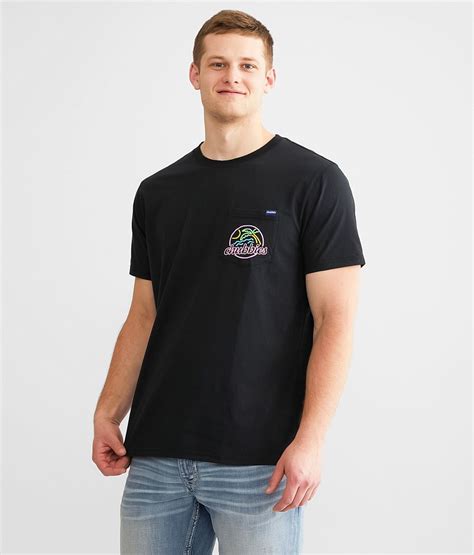 Chubbies The Neon Dream T Shirt Men S T Shirts In Black Dark Grey Buckle