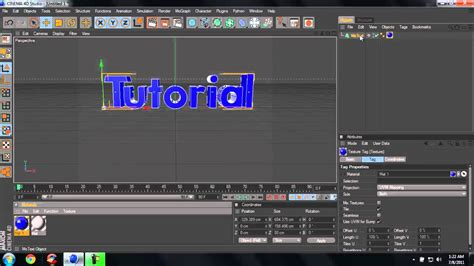 How To Make 3d Text In Cinema4d Youtube