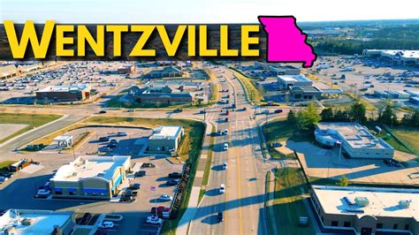 Wentzville MO 4K Aerial Drone Tour YouTube