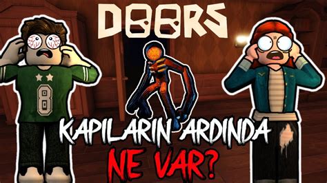 Kapının Ardındaki De Ne 😱🤐🚪 Roblox Da Doors Oynuyoruz Youtube