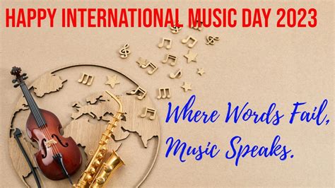 International Music Day 2023: History, Significance, Wishes, Quotes ...