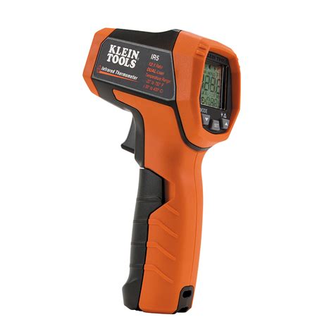 Dual Laser Infrared Thermometer Ir Klein Tools For Professionals