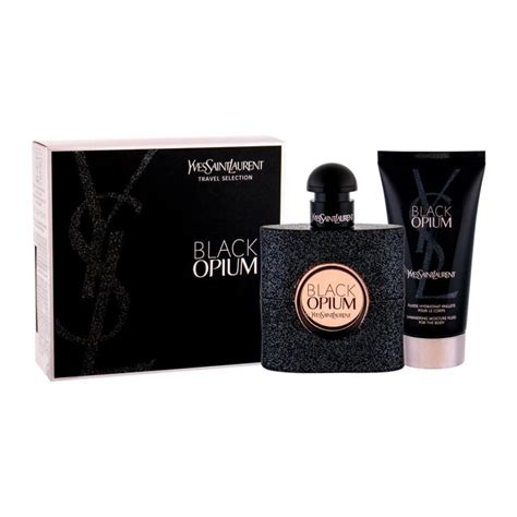 Yves Saint Laurent Black Opium Gift Set With 50ml EDP And 50ml