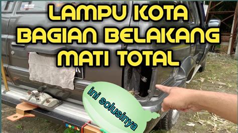 Cari Arus Lampu Kota Bagian Belakang Yang Mati Lampukotamati