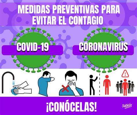 C Mo Prevenir La Covid Poster Con Recomendaciones Marca Sabl N