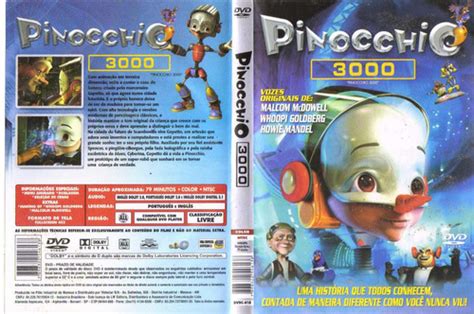 Dvd Pinocchio 3000 Animação Infantil Original Mercado Livre