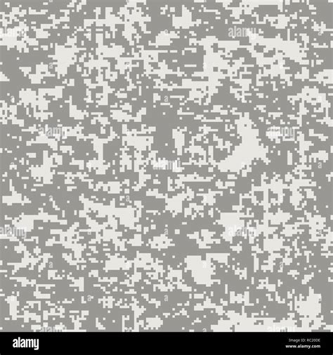 Digital Camouflage Seamless Pattern Abstract Geometric Military