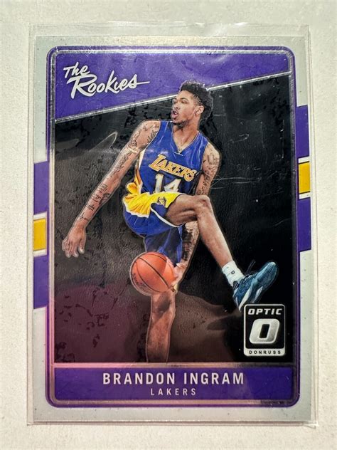 K59 422 2016 17 Donruss Optic The Rookies 1 Brandon Ingram EBay