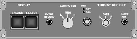 Part Module Demo Engine Indicating Crew Alerting System Eicas