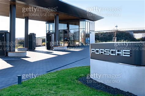 Porsche Charging Lounge Bingen Am Rhein Power Charger Electric Vehicle