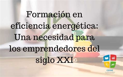 Formaci N En Eficiencia Energ Tica