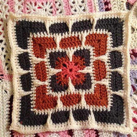 Larksfoot Inspired Granny Square Pattern By From Home Crochet