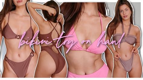 BIKINI TRY ON HAUL Ft Cupshe YouTube