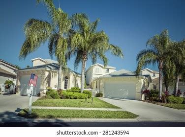 Gated Community Houses South Florida Stock Photo 281243594 | Shutterstock