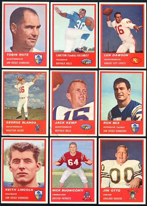 Lot Detail Fleer Football Complete Set With Checklist Plus Extras