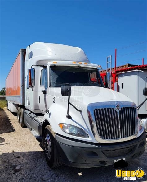 2016 International Prostar Sleeper Cab Semi Truck And 2012 53 Wabash