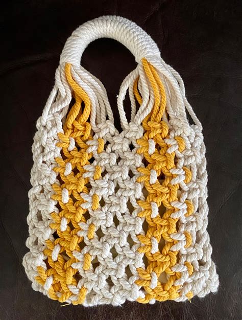 Small Macrame Purse Etsy