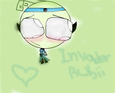 Invaderrubii New Uniform Invader Zim Fancharacters Fan Art