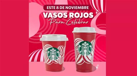 A qué hora empezarán a regalar los VASOS ROJOS navideños de Starbucks