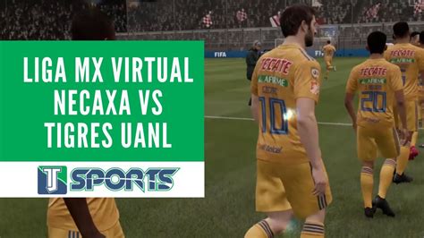 Necaxa Vs Tigres Simulaci N Jornada Liga Mx Virtual Youtube