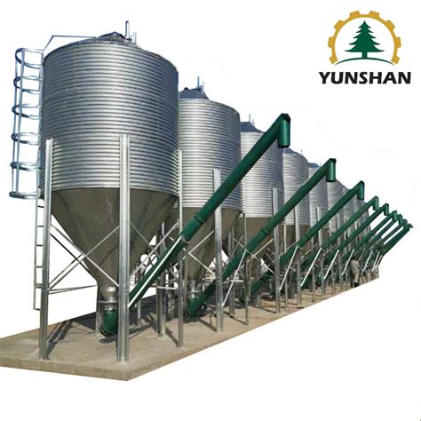 Customized Factory Price All Steel Structure Base Farm Silo In Selling