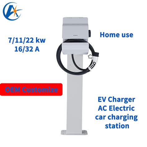 16A Adjustable EV Charger AC Electric Car Charging Station For All