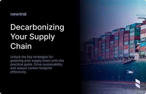 Decarbonize Supply Chain 10 Effective Strategies Guide