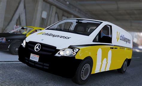 Cargo Delivery Mercedes Benz Vito Unlocked Gta5