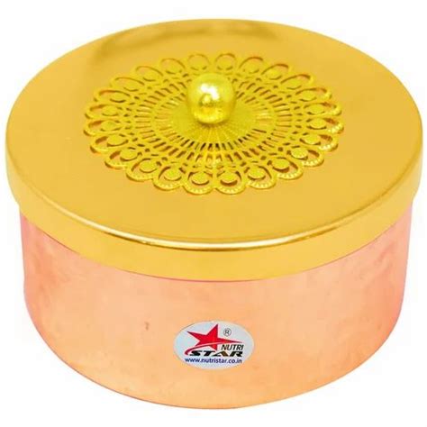 Brass Golden Dry Fruit Boxes Corporate Gifts Diwali Gifts At Rs 225