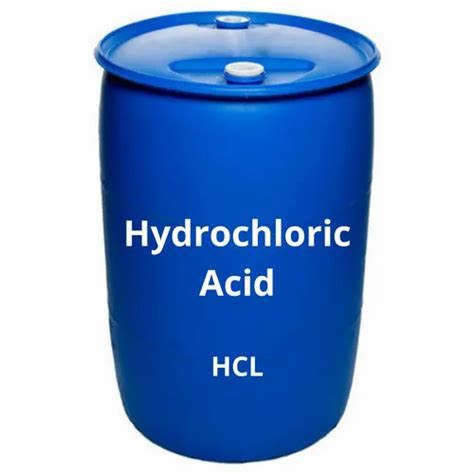 Water Treatment Mining Hydrochloric Acid Hcl Liquid Manufacturer