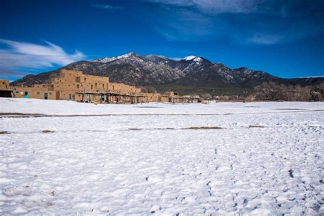 Taos Pueblo In Winter - taoStyle