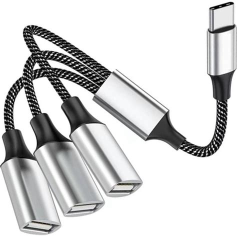 Faith USB C den USB Otg Adaptör Kablosu Tip C ye 3 Usb ye Fiyatı