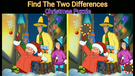 🎄christmas Spot The Difference ⛄ Find The Difference Puzzles Spot The