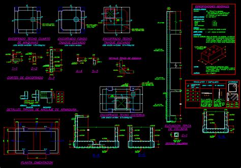 Beam Plan And Section Autocad File Cadbull