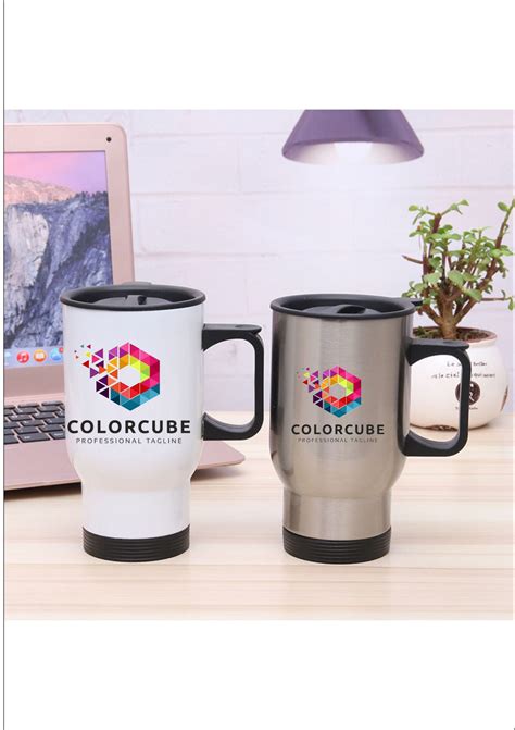 Corporate branded travel mugs – Tee Junction