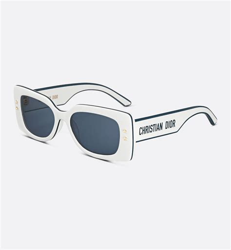 Diorpacific S1u White Square Sunglasses Dior