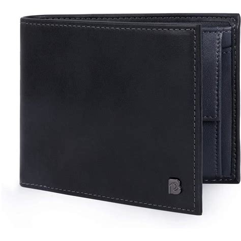 Pomelo Best Portefeuille Homme en Cuir Véritable Poche à Monnaie avec